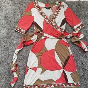 BCBGMAXAZRIA wrap dress